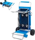 2-IN-1 Beach Cart W/ Big Wheels Sand Folding Utility Wagon Chair Holder New. Price: $120.30.