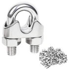 Lyrlidr 24 Pcs 1/8 Inch Stainless Steel Rope Cable Clamp Clips,wire... New. Price: $15.70.