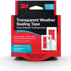 3M Indoor Transparent Weather Sealing Tape (2110NA): 1-1/2 In. X 30 Ft. (transpa New. Price: $10.49.