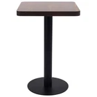Bistro Table - Modern Mdf And Steel Design Vidaxl New. Price: $105.99.