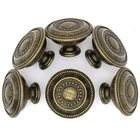 Lxz 6 Pcs Vintage Antique Brass Knobs Handles - Cabinet Large, New. Price: $18.98.