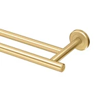 Gatco 4234 Latitude Ii 24-INCH Double Towel Bar Wall Mounted Bathroom New. Price: $99.38.