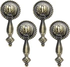 Chris.w 4 Pack Antique Bronze Cabinet Pull Handles Vintage Tear Drop Drawer. Price: $12.95.