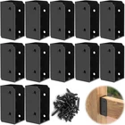 Irenporu 12PC Stainless Steel Deck Railing Brackets 2X4 Connectors Stair Fence New. Price: $86.76.