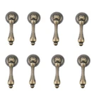Mcredy 8 Pcs Cabinet Tear Drop Pull Handle Antique Bronze 2.4X0.9 ", New. Price: $17.07.