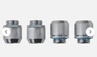 Bxqinlenx Silver Chrome G1/4" To Id 3/8" Od 1/2" Soft Tubing Compression Fitting Used. Price: $9.99.