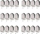 Myoyay 24PCS Stainless Steel Glass Clamp 6-8MM Clips Adjustable New. Price: $67.99.