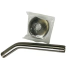 Signature Hardware 231890 8" Standard Shower Arm & Flange - Brushed Nickel *read Open. Price: $18.90.
