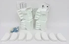 Barrette Finyl Line Rail Swivel Stair Adjustable Bracket Kit 73018804 White New. Price: $29.99.
