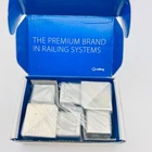 Q-railing 14.4301.040.1 Ss 90 Elbow Square Alloy 316 #4 Satin Finish Open. Price: $74.05.