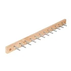 Spectrum Diversified Tie And Belt Rack, Wall Mount, 24-PEG, Wood/natural New. Price: $34.39.