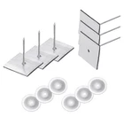 Patikil 30MM Self Stick Insulation Pins, 50SETS Washers Aluminum Hang New. Price: $17.88.