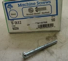 Hillman Fastener Corp 10-24X2 Steel Round Head Machine Screw 90254 Box Of 100 New. Price: $14.00.