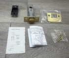 Signature Hardware LATCH28-238-SBS Privacy Set 2-3/8 Brass Used. Price: $9.98.