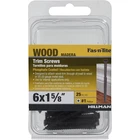 Hillman #6 X 1-5/8-IN Bugle Coarse Thread Drywall Screws 0.7-LB 25 -pack New. Price: $10.28.