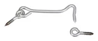 National Hardware N348-417 Stainless Steel General Purpose Hook & Eye In. New. Price: $9.48.