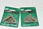 Lot Of New Everbilt Corner Braces Satin Brass Finish 1-1/2'' 163518. Price: $14.98.