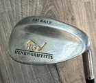 Henry Griffitts Rh Sw 55* Hg Steel Flex Royal Rubber Grip Salt Wedge Used. Price: $22.49.