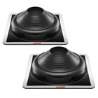 Vevor 2 Pcs Roof Pipe Flashing Boots Fit 6-3/4" 14" High Temp Black Edpm New. Price: $54.99.