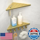 Bernkot 10'' Corner Shower Shelf 304 Stainless Steel Bathroom Grout Wit New. Price: $103.18.