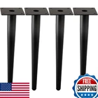Alxeh Straight Furniture Table Legs 26 Inch, Round Tapered Metal New. Price: $87.68.