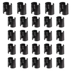 Wire Shelf Clips For 3/4" Post, 25 Pairs 50 Pieces Shelving Lock C... New. Price: $12.86.