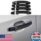 Fewshaw Carbon Fiber Style Side Door Handles Trim Cover For 2019-2026 Gmc New. Price: $48.40.
