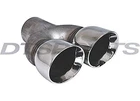 Different Trends DT-24096 Dual Parallel 3IN Double Wall Angle Tip Ss Exhaust New. Price: $64.16.
