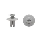 Uxcell 20PCS Gray Car Plastic Rivets Weatherstrip 14 9.5 Cm, New. Price: $16.10.