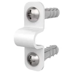 48 Pack Closetmaid Concrete / Stud Shelf Clips Attaches Wire To Wall 7556 New. Price: $15.99.