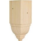 Waddell ICTB52 Crown Corner Block Moulding, Pine New. Price: $27.13.