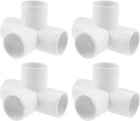 Sdtc Tech 4-PACK 1 Inch Way Pvc Fitting Elbow Furniture Grade Pipe Connector New. Price: $22.99.