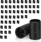 100PCS Black Wire Shelf Clips Lock For 3/4 Inch Pipe Shelving Du New. Price: $13.95.