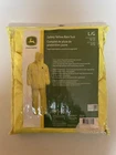 New John Deere Safety Yellow Rain Suit JD44510 - Large. Price: $25.00.