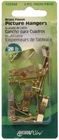 Hillman Anchorwire 20 Lb. Steel Picture Hanger Mirror Hook Brass Pk 122308 New. Price: $7.99.