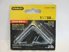 Stanley 75-5680 CD994 Double Wide Corner Braces, 1-1/2" Zinc Plated, Pcs New. Price: $6.95.