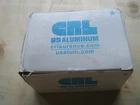 Crl Us Aluminum Cologne Wall Mount Hinge Cr. No. COLO37 Damaged Box. Price: $57.20.