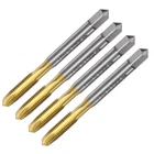 Uxcell 4PCS Spiral Point Plug Taps, M5 Metric Thread 0.8, Gold New. Price: $18.15.
