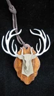 Hallmark Signature 2017 Wood Deer Head Mount Ornament Nib New. Price: $7.95.