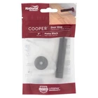 National Hardware Cooper 1" X 3" Matte Black Door Stop Mount New. Price: $13.11.