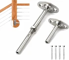 Mr.rail Cable Railing Hardware Tensioner Kit, 10 Pairs 1/8" 316L Stainless Steel New. Price: $56.19.