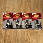 4PACK Command Medium Brushed Nickel Metal Hook 3 Lb Capacity New. Price: $24.99.