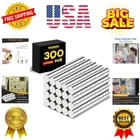 Trymag Small 6X3MM Refrigerator Magnets, 300PCS Round Rare Earth Multi-use New. Price: $29.59.