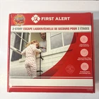 First Alert 2-STORY Fire Escape Ladder 14 Feet Steel Anti-slip Open. Price: $34.95.