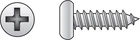 Hillman 80021 Zinc-plated Steel Phillips Pan Head Sheet Metal Screw #6 X In. New. Price: $9.95.