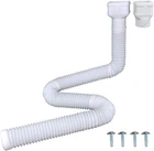 Prestantious 7FT Long Gutter Downspout Extensions, 3.1 Od Extender Dr New. Price: $26.86.