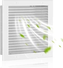 13.9"W X 13.9"H Shed Vent, Aluminum Alloy Gable Door Vents For Interior New. Price: $42.46.