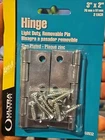 Ultra Hardware Screen Door Hinge 60856 Full Surface Zinc Plated New. Price: $6.96.