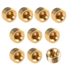 10 Pcs Brass 1/8 Inch Npt Male Plug Fittings Hex Counter New. Price: $11.99.