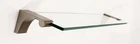 Alno A6850-24-SN Luna 24" Glass Shelf W/brackets Satin Nickel New. Price: $179.96.
